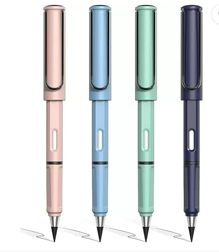 Infinite Pencil, Infinity Pencil with Eraser Pencil  (Set of 1, Multicolor)