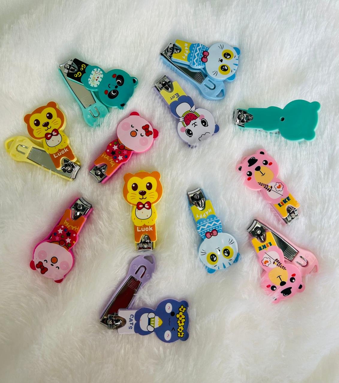 Cute cartoon multicolour nail clippers