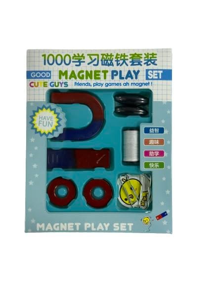 Magnetic Field Starter Kit Science Lab Basic Electricity Magnetism Experiment Magnet Set
