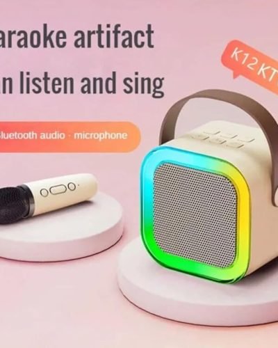 K12 Model LED Color-Changing Karaoke Microphone 48W Bluetooth Party Speaker with 16W Bluetooth Speaker