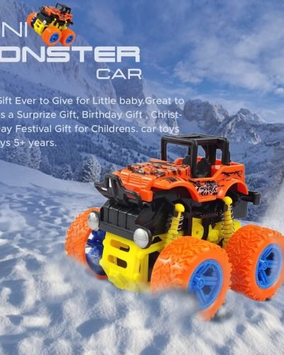 Mini Monster Friction Powered Truck Cars for Kids