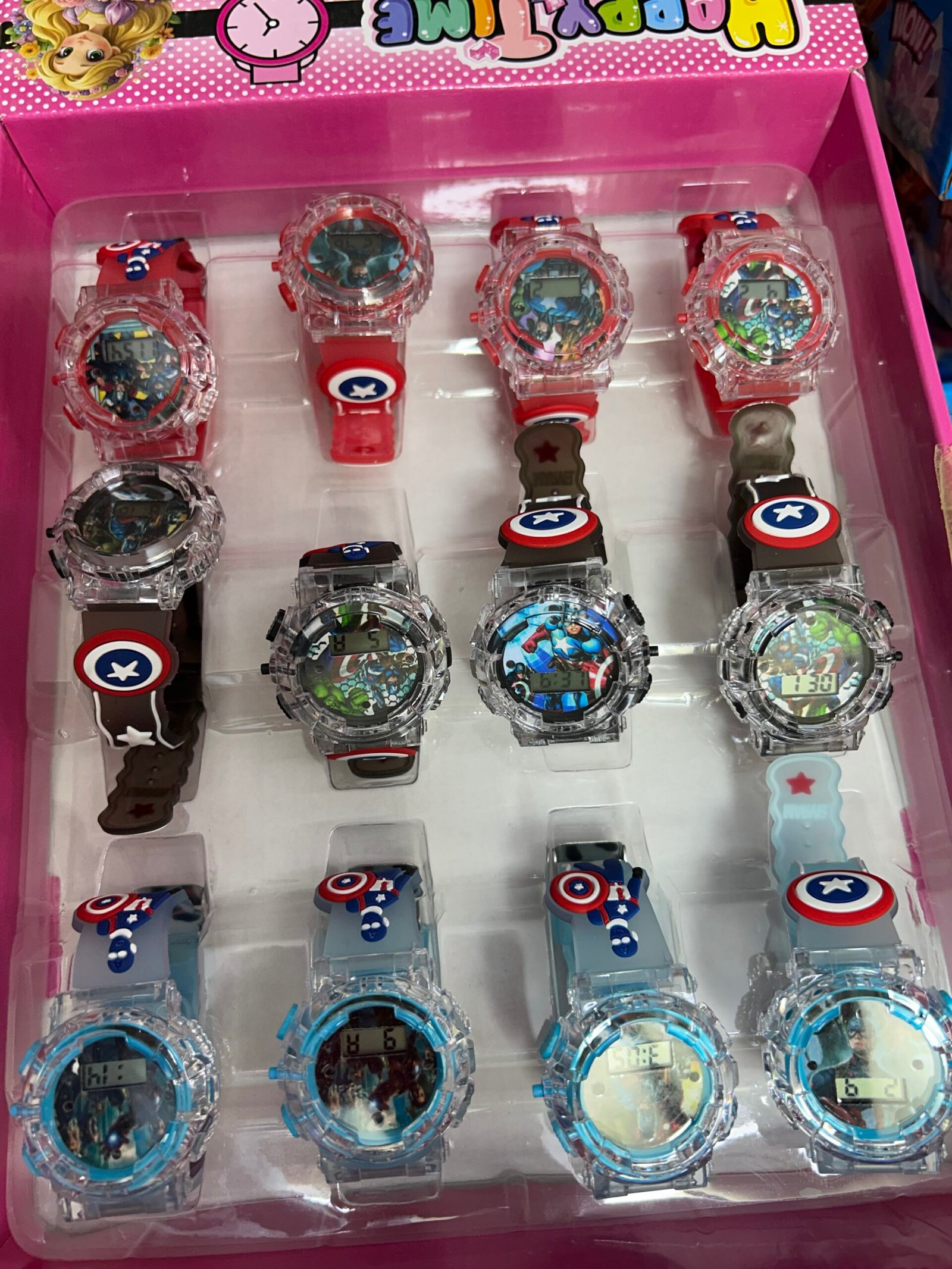 Kids Digital Watches Avengers Series