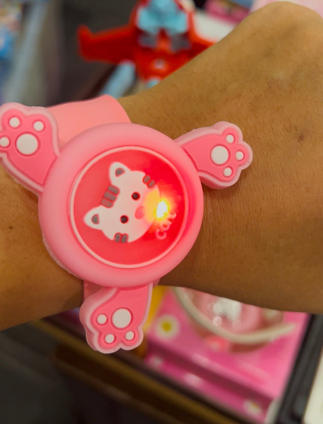 Stylish LED Spinner Slap Bands - Fidget Toy
