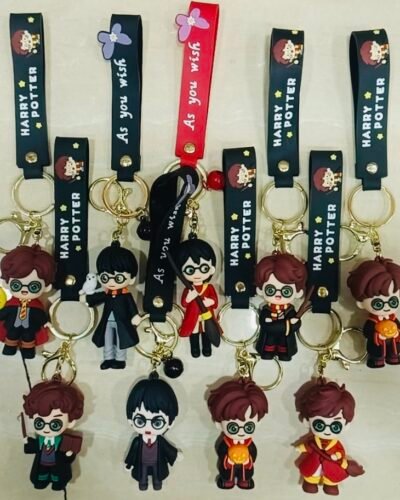 Harry Potter Key Chains 3D rubber keychain